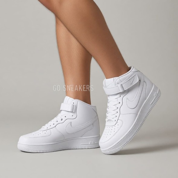 Мужские кроссовки Nike Air Force 1 Autumn White