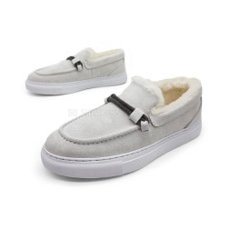 Brunello Cucinelli Moccasins Winter White