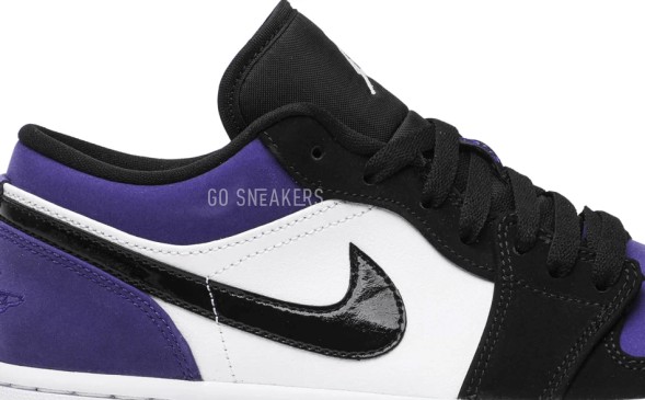 Мужские кроссовки Nike Air Jordan 1 Low &amp;#039;Court Purple&amp;#039;
