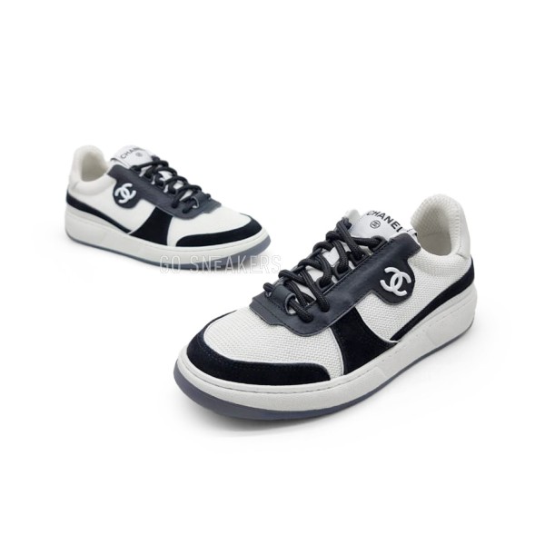 Женские кроссовки Chanel Sneakers White Black