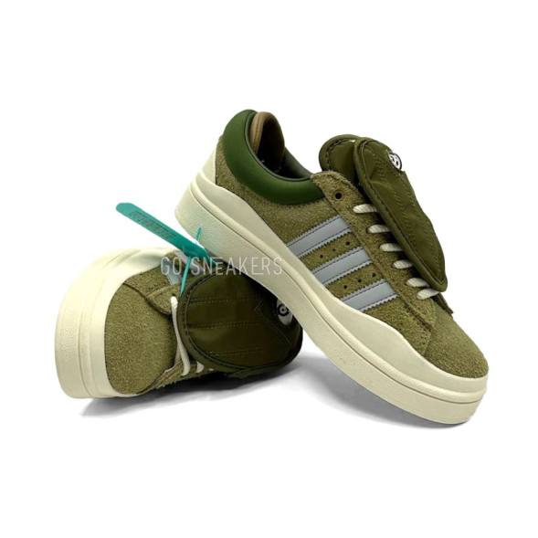 Унисекс кроссовки Adidas Campus Bad Bunny Unisex Khaki Suede