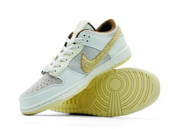 Унисекс кроссовки Nike Dunk Low Retro PRM Year of the Rabbit White/Grey