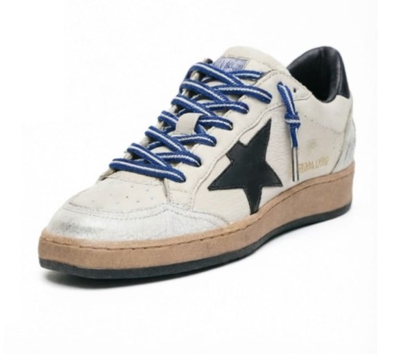 Женские кеды Golden Goose Ball Star Donna LTD Tennis-Inspired in Nappa Bianca