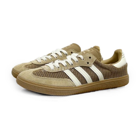 Женские кеды Adidas Samba OG Cardboard Woman Brown