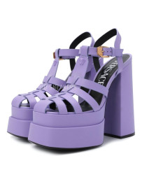 Босоножки Versace La Medusa Purple