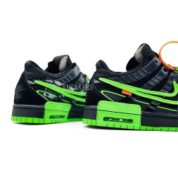 Off-White x Nike Rubber Dunk University Black