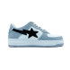 Унисекс кроссовки Nike Air Force 1 Bape Sta Grey
