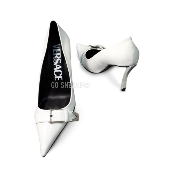 Женские туфли Versace Stiletto White