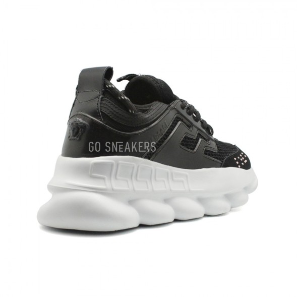 Мужские кроссовки Versace Chain Reaction Black