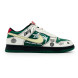 Мужские кроссовки Nike SB Dunk Low Retro White Green Stussy