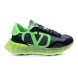 Женские кроссовки Valentino Vlogo Lacerunner Black/Green