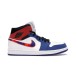 Унисекс кроссовки Nike Air Jordan 1 Mid Multi-Color Swoosh