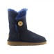 Женские непромокаемые угги с пуговицей Bailey Button Navy II