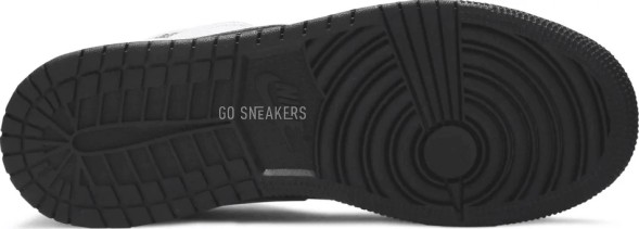 Женские кроссовки Nike Air Jordan 1 Mid GS &amp;#039;White Shadow&amp;#039;