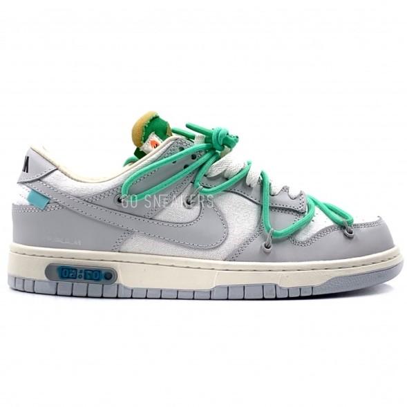 Мужские кроссовки Off-White x Nike Dunk Low 07