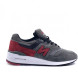Унисекс кроссовки New Balance Huge 997 Grey - Red