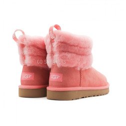 Fluff Mini Quilted Logo Boot Lantana