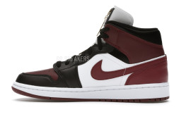 Nike Air Jordan 1 Mid SE Black Dark Beetroot