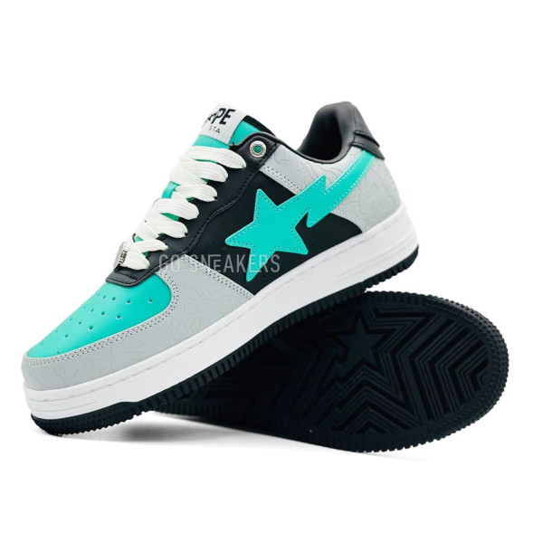 Мужские кроссовки Bathing Apg Bape Sta Man Grey Black Green