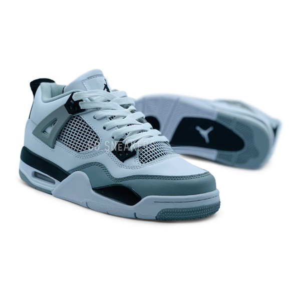 Унисекс кроссовки Nike Air Jordan 4 Military Black