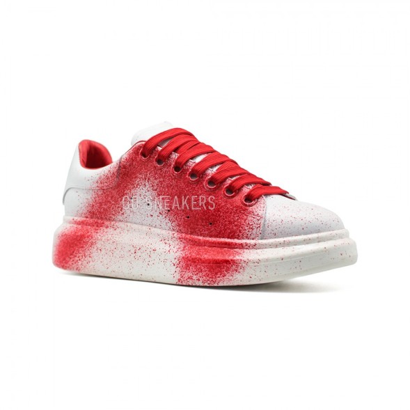 Женские кроссовки Alexander McQueen Luxe Red Printed