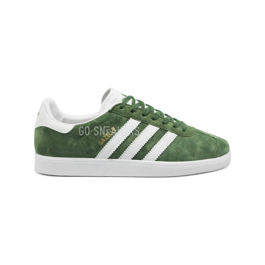 Adidas gazelle green mens discount