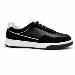 Brunello Cucinelli Leather/Suede Black