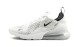 Унисекс кроссовки Nike Air Max 270 White Black
