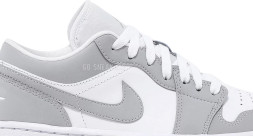 Женские кроссовки Nike Wmns Air Jordan 1 Low 'White Wolf Grey'