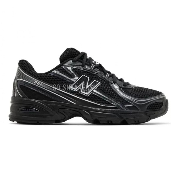 Унисекс кроссовки New Balance 740v2 Black Silver Metallic