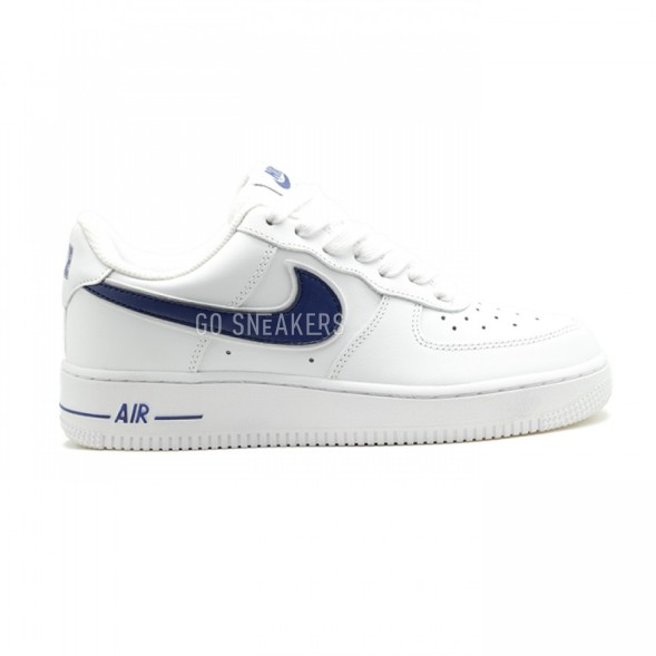 Женские кроссовки Nike Air Force AF-1 Low White-Navy