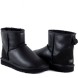 Женские мини угги Mini Metallic Black