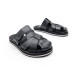 Мужские сандалии Dior Flip-flop Leather Black 