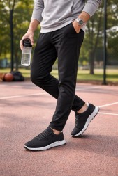 Brunello Cucinelli Textile Run Black