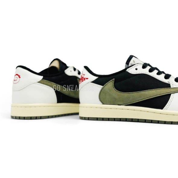 Мужские кроссовки Nike Air Jordan Low Travis Scott Olive