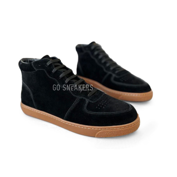 Унисекс кроссовки Brunello Cucinelli Sneaker Suede Black