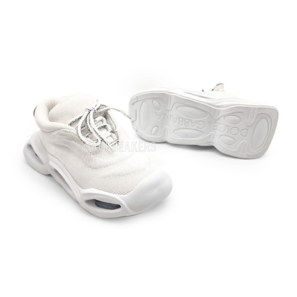 Унисекс кроссовки Dolce &amp;amp; Gabbana Textile Lacing White