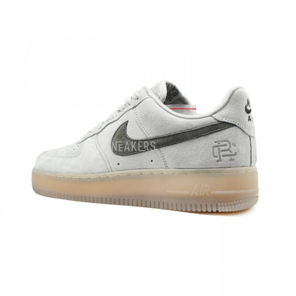 Мужские кроссовки Nike Air Force 1 X Reigning Cham Low All-Match Sneakers Gray Deep Grey