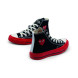 Женские кеды Converse X Comme Des Garcons Play Black