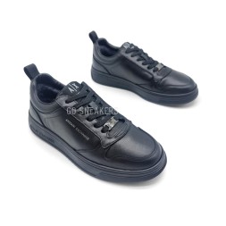 Armani Winter Leather Black