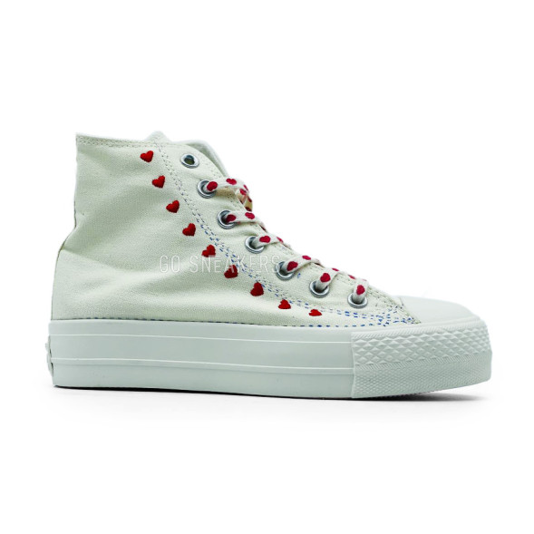 Унисекс кеды Converse All Stars High White Hears
